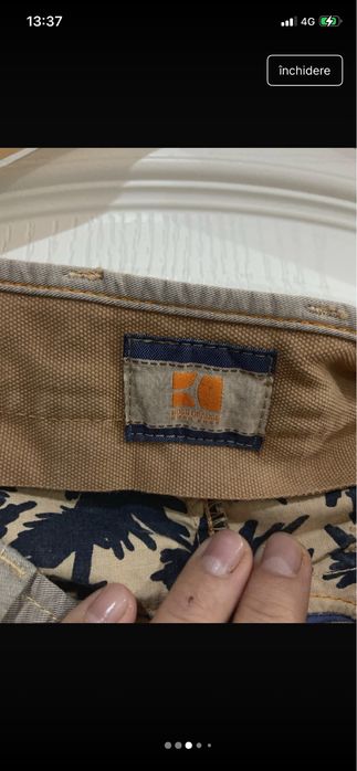 Pantalni , Hugo Boss, noi fara eticheta