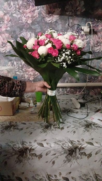 Букет свежий  за 10