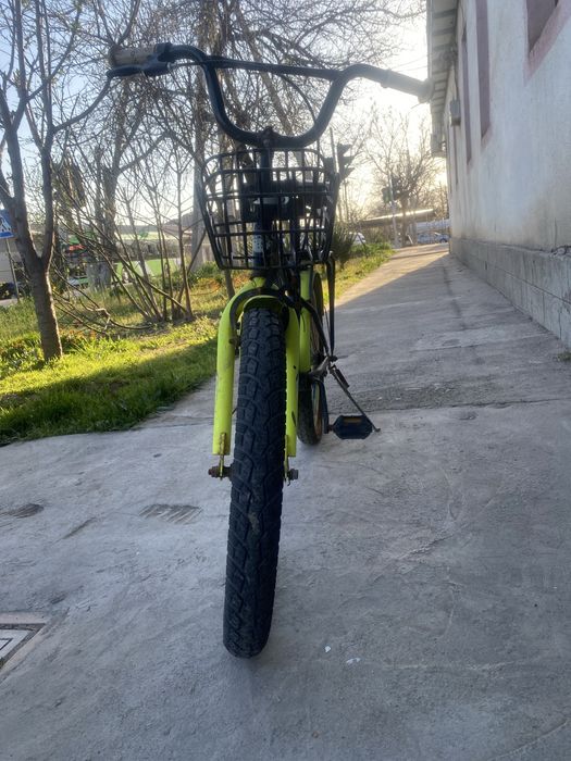 Велосипед зелёный