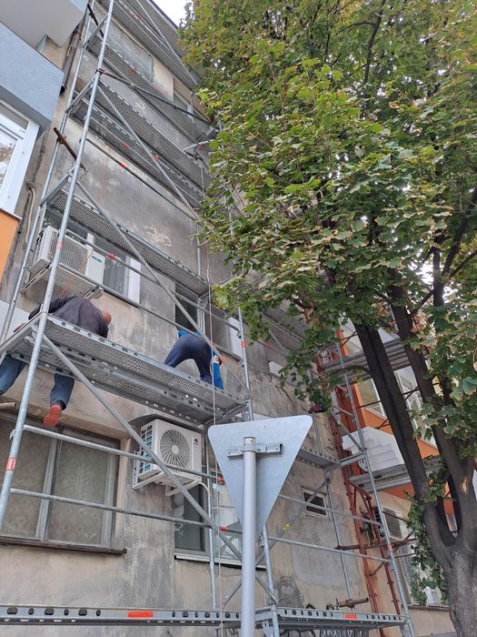 55€ /кв.м  труд и материали  Саниране,топлоизолация