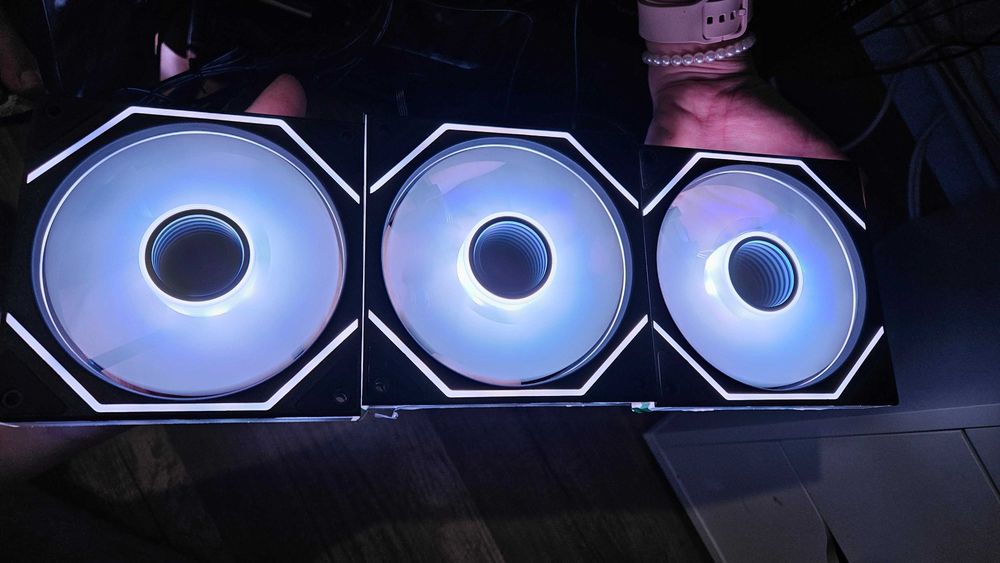 Ventilator RGB PC 120mm Prism6MAX Infinite Mirror set de 3
