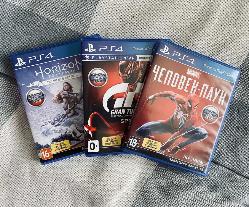 SONY PlayStation 4 PS4 1Tb + 3 диска \ магазин GAMEtop