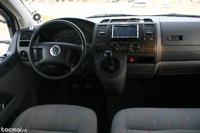 Autoplatforma VW T5*Cabina Dubla*Aluminiu*3500 kg