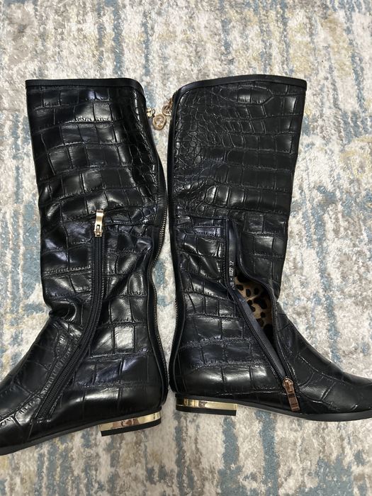 Сапоги казаки новые