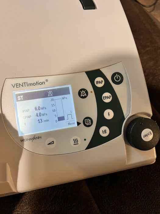 Ventilator Weinmann Ventimotion CPAP IPAP