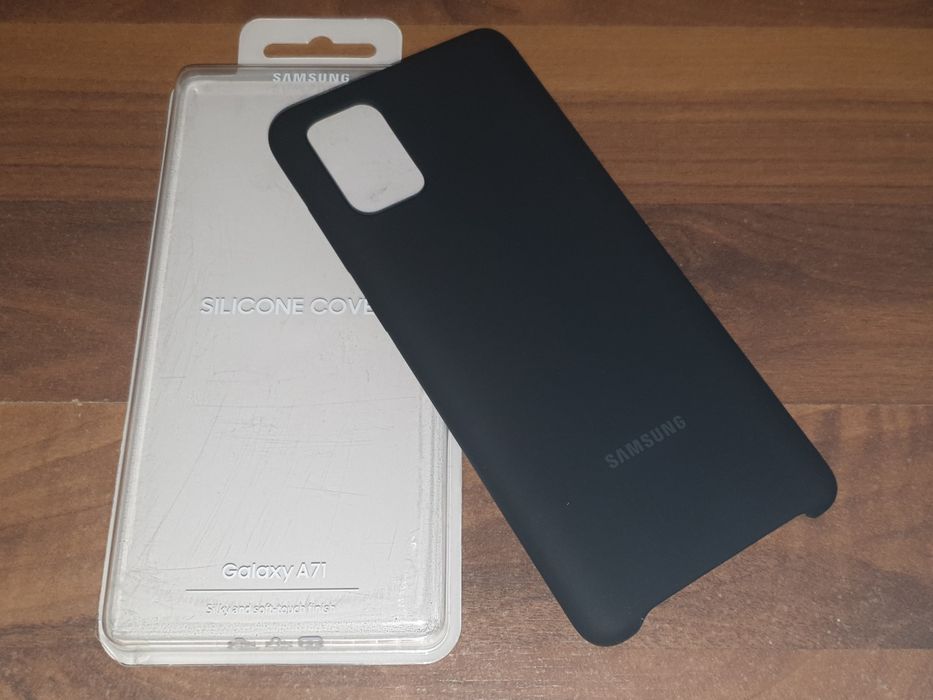 Husa silicon originala Samsung Silicone Cover Galaxy A71 A71 5G