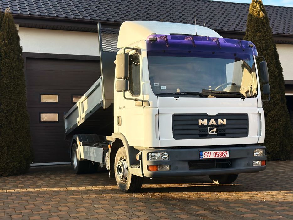 MAN TGL 12.180 Basculabil - Basculă 7.5 Tone