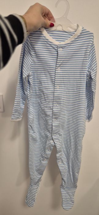 LOT John Lewis 9-12  бебешки ромпъри, бодита с къс ръкав и чорапки