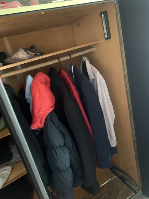 Шкаф советский перекрашен