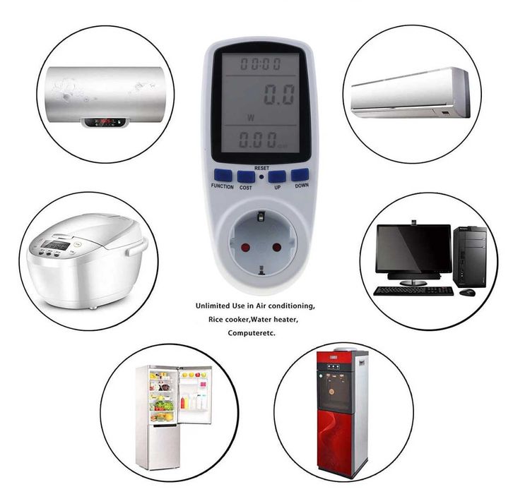 Розетка с таймером. Ваттметр