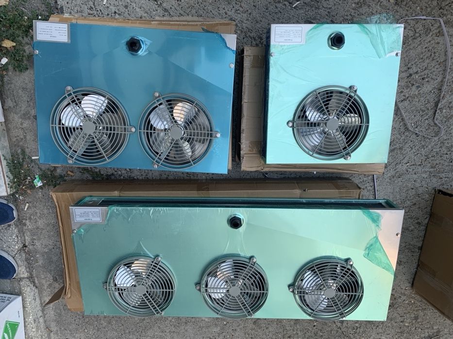 Suflanta vaporizator camera vitrina cu 1 sau 2 sau 3 ventilatoare noi