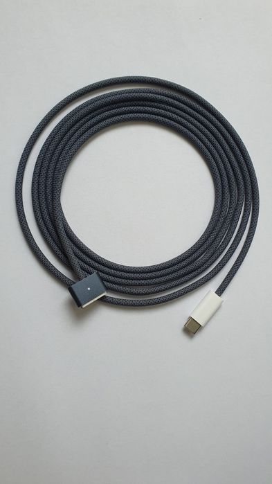 Оригинално Зарядно за MacBook, APPLE 220v Charger USB-C 140w, Бял