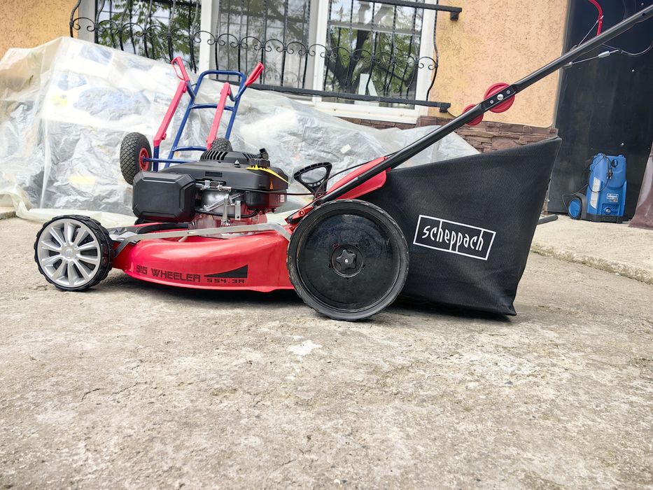 GÜDE BIG WHEELER 554.3 R е многофункционална бензинова косачка 4 в 1