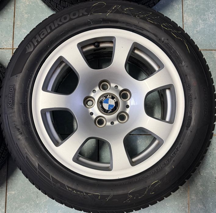 Jante aliaj R16 BMW E60 E90 anvelope 225/55/16 iarna Hankook