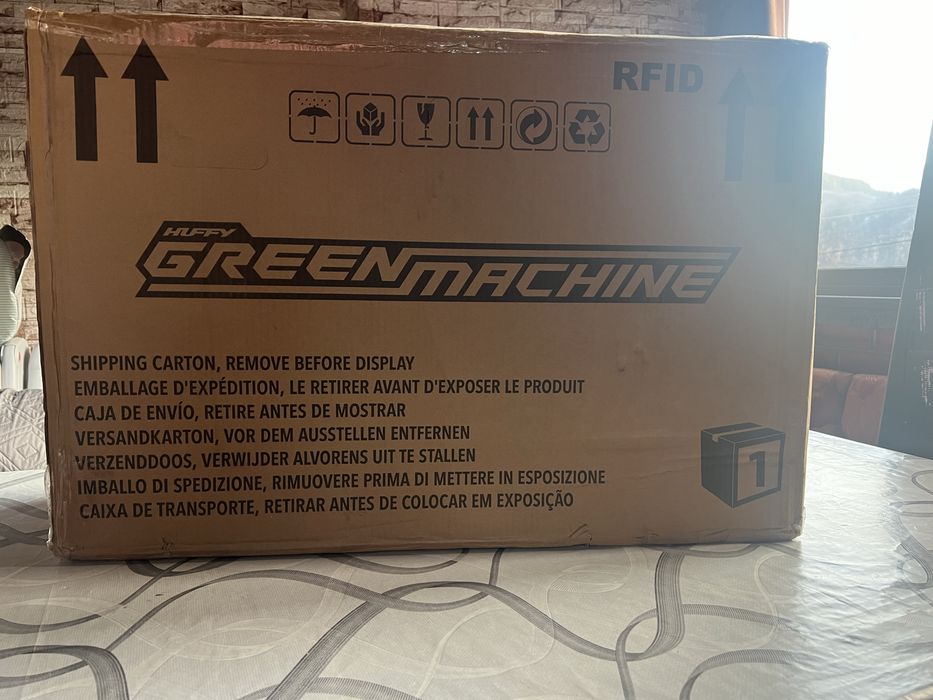 Детски триколка HUFFY Green Machine 16 инча, черно/зелена (98364)