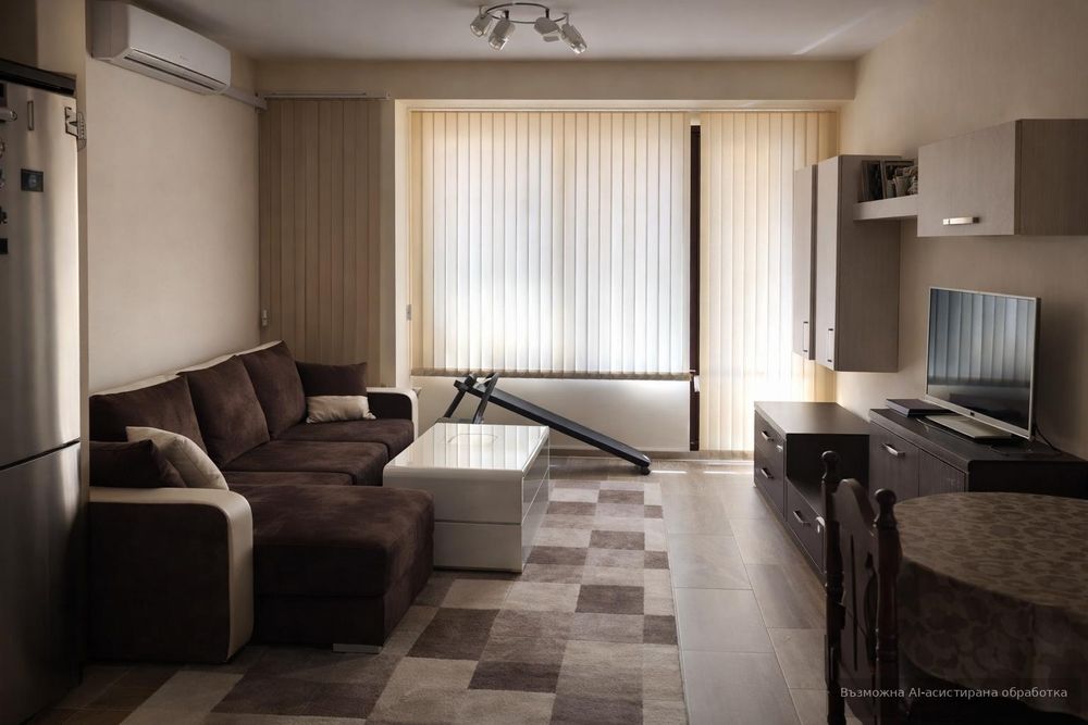 Двустаен апартамент под наем в Център