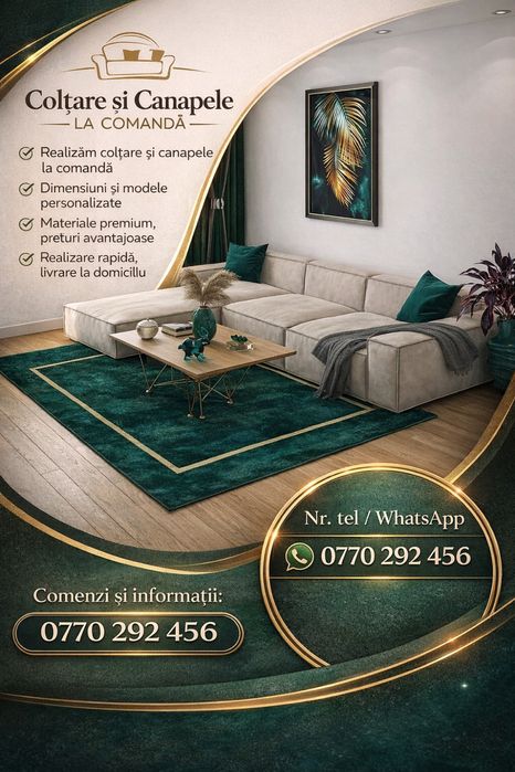 Mobila tapitata la comanda