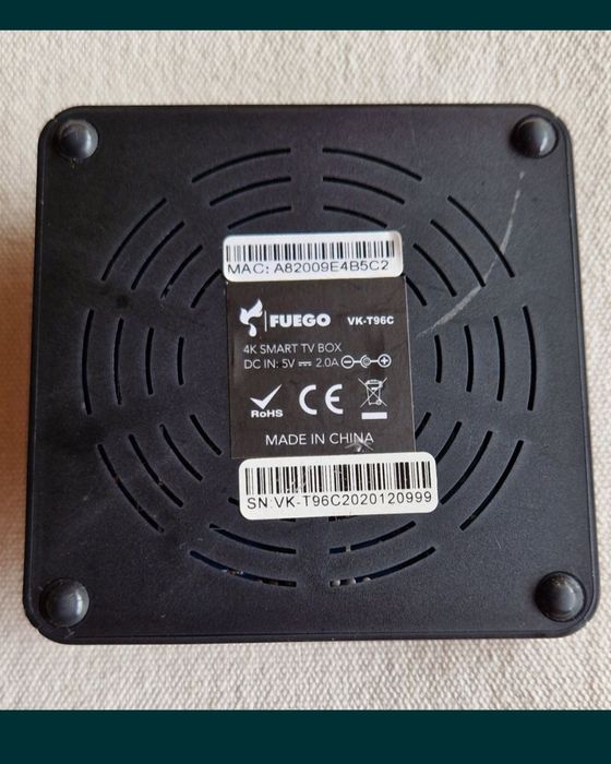 Vând PC Android TV FUEGO 4K VK-T96C
