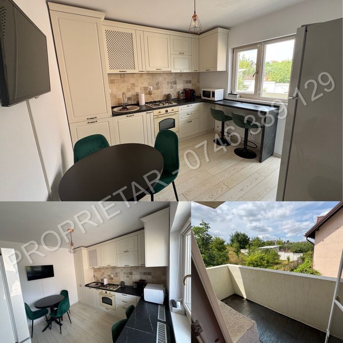 Apartament de închiriat, 2 camere, 63 mp, loc parcare inclus, Horpaz
