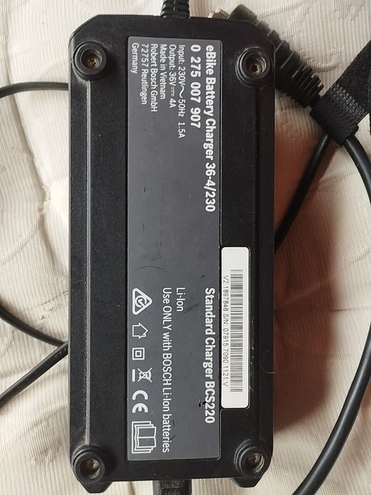 Încărcător bicicletă electrică Bosch cube Scott 4A fast charge haibike