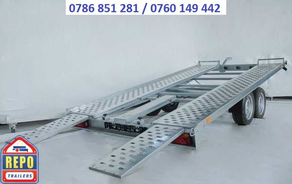 Remorca 750 kg, peridoc, platforma, trailer, apicola, noua, carte RAR