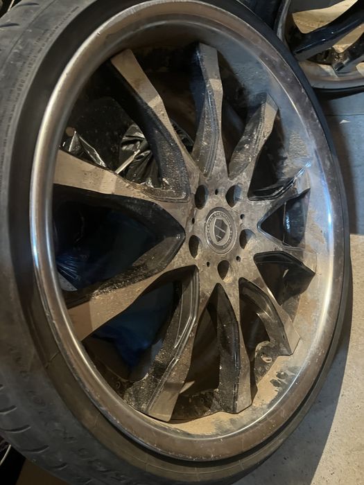 Титановые диски с шинами