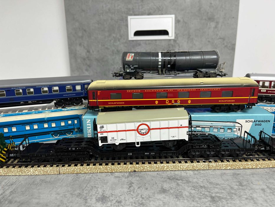 vagoane Marklin, Liliput, Fleischmann trenuleț electric scara HO