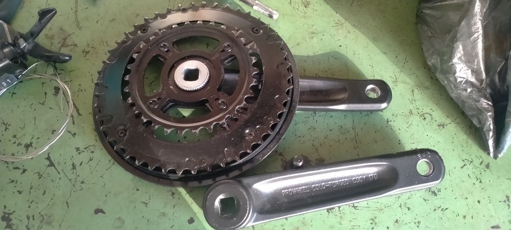 Трансмиссия от велосипеда.