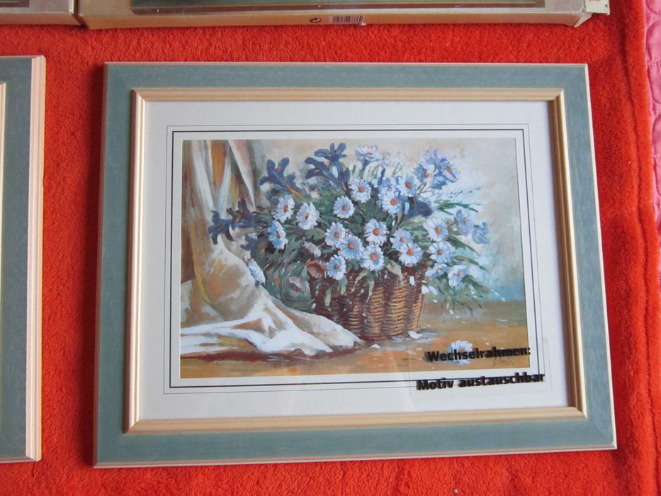 cadou rar 2x noua rama lemn,verde superba Germania