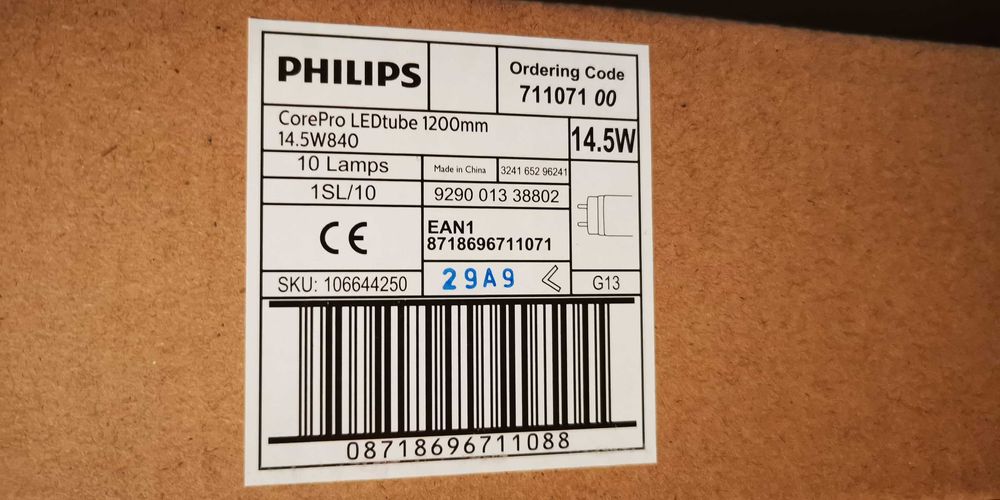 Tub LED neon Philips  14.5W, 1600 lm, 1200 mm