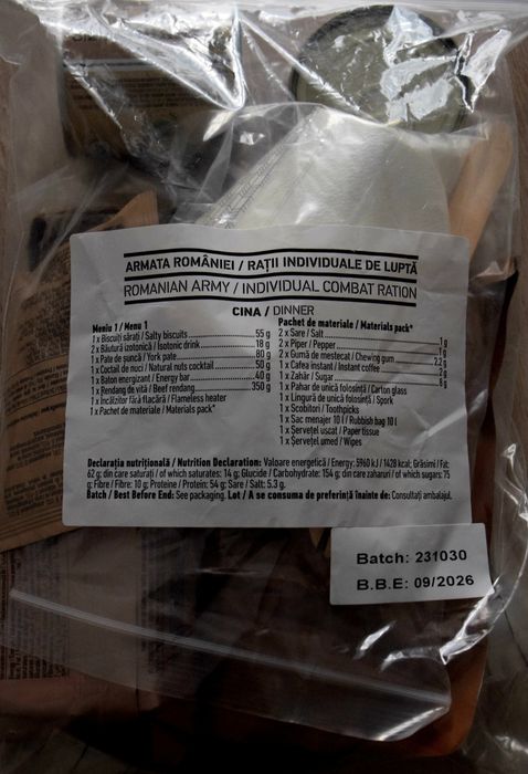 Rații individuale de luptă MRE