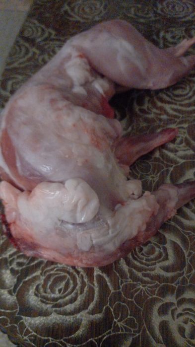 Кроличье мясо...