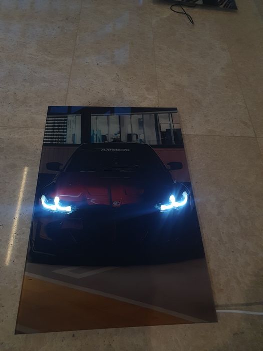 BMW M4 competition - Led Car Poster