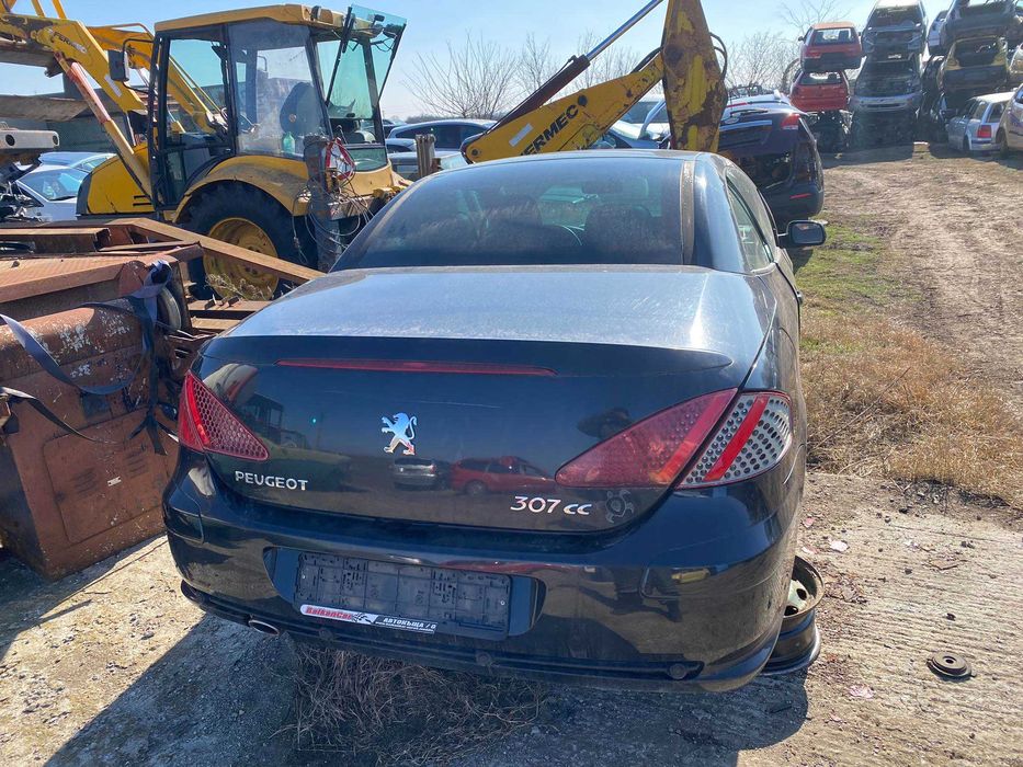 peugeot 307 cc 1.6 16v на части пежо 307 кабрио  цц