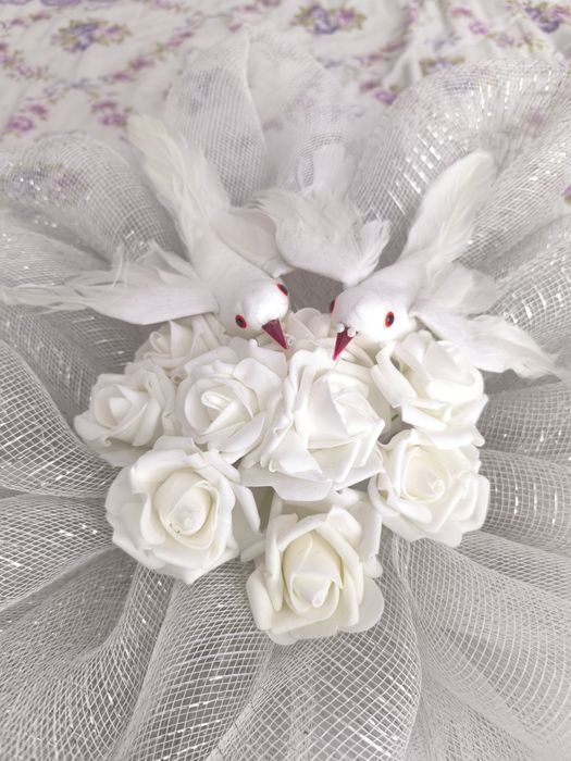 Сватбена украса за кола