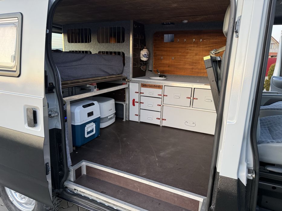 FORD TRANSIT 4X4 CAMPER OMOLOGAT EURO5 clima pilot fara rugina km real