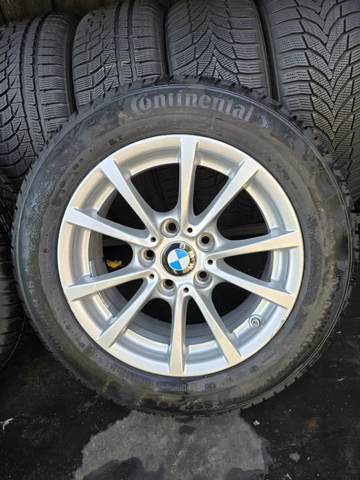 4 roți BMW 16 cu anvelope iarnă 205/60/16 si senzori bmw