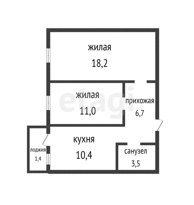 Продам 2 комн на Батысе
