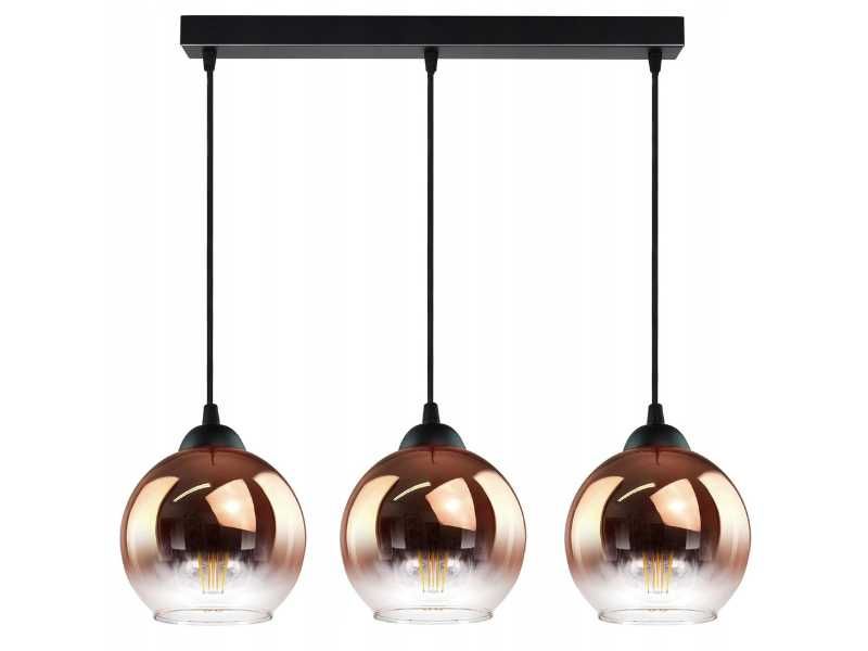 LEDO-326 Висяща лампа 3xE27 мед - 841-BZ3RT