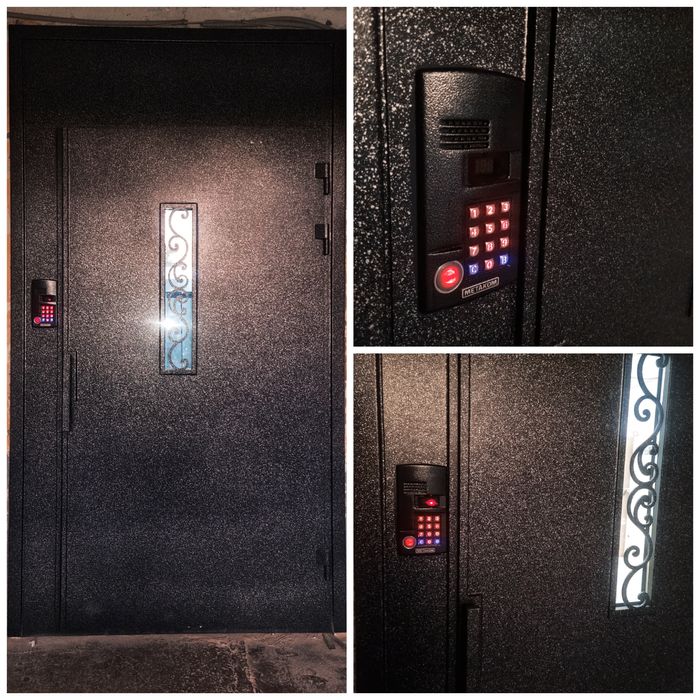 Домофония,  видео-наблюдение, реставрация дверей