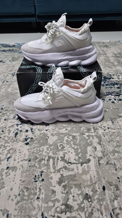 Versace Chain Reaction White