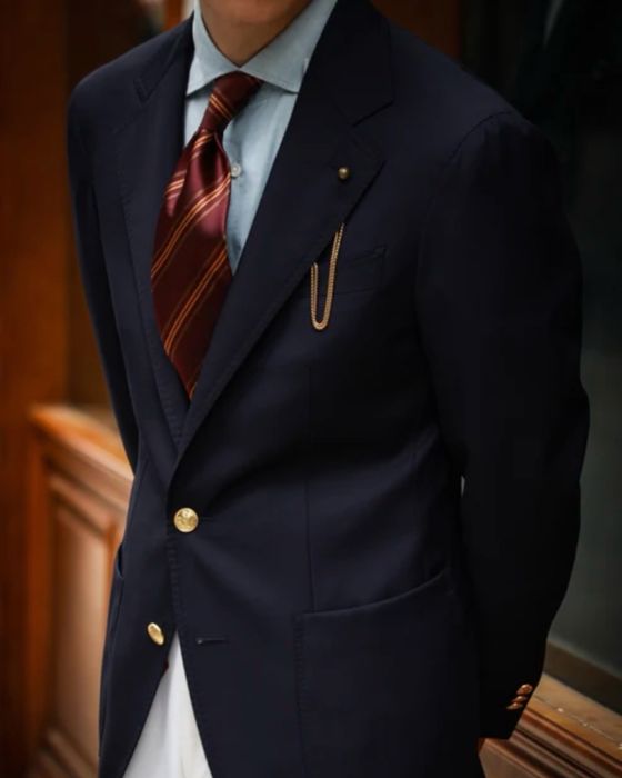 Блейзер Ugentle Deep Sea Blue Blazer
