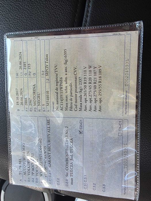 VW  Touareg, folosit, primul proprietar în Romania