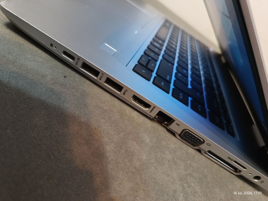 HP ProBook 640 G5 | Intel Core i3 Gen 8 | 8 GB RAM DDR4 | SSD Crucial 120 GB | Ecran 14" Slim | Intel Wireless-AC 9560 | Intel UHD (4k) Graphics