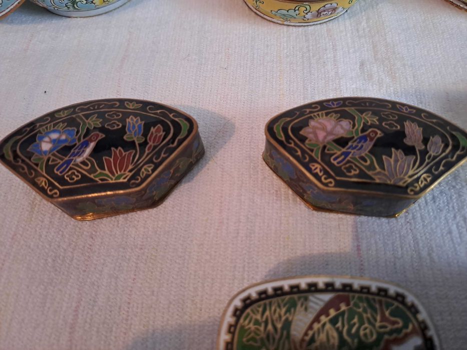 cutiuta bijuterii cloisonne