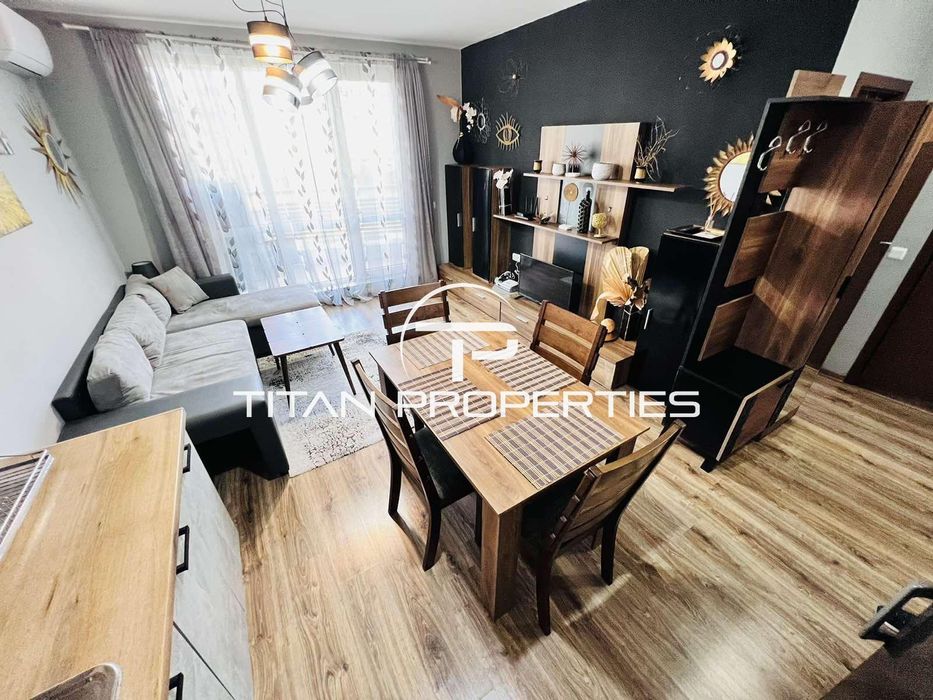 Дава се под наем Двустаен апартамент в Бургас, Сарафово - 68 кв.м за 448.8 € - Снимка #2