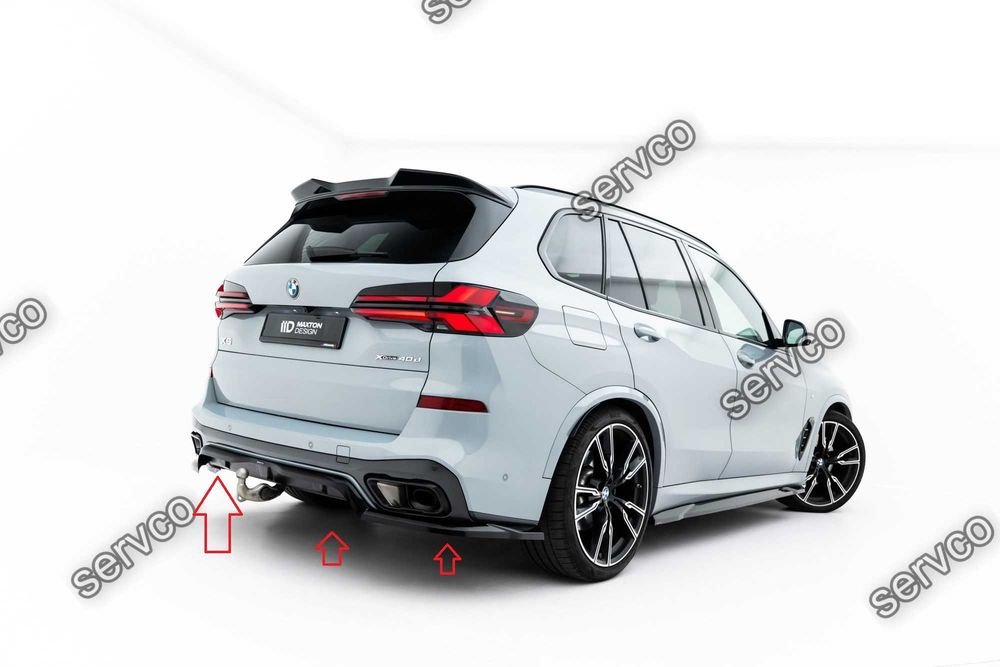 Pachet Set Splitter Exterior Lip Prelungiri Body kit tuning Bmw X5 G05 M-Pachet Facelift 2023- v7 - Maxton Design