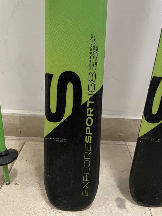 Ски Elan 168cm + щеки