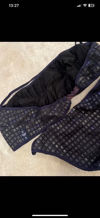 Emporio Armani Бански Размер S-M тъмно син цвят