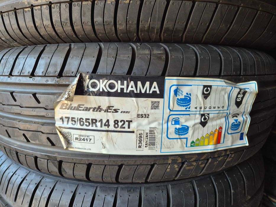 4 Anvelope de VARA - 175/65/14 - YOKOHAMA - NOI - DOT 2018 ! SUPER PRET !